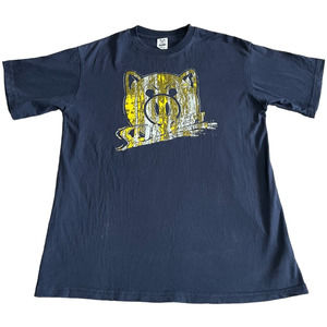 Slinger Blue Graphic Short Sleeve Crew Neck T-Shirt, Size L